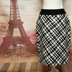 White House black market tweed skirt